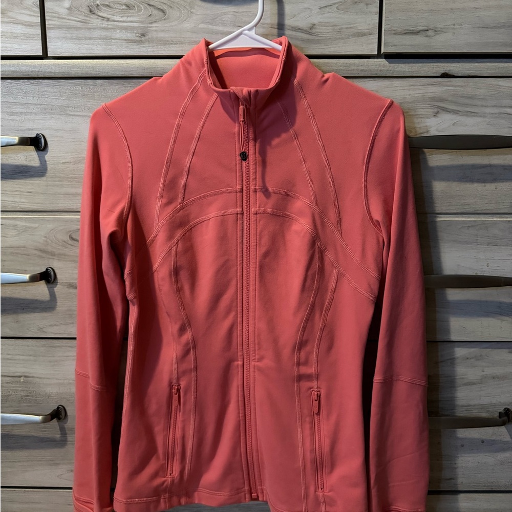 Lululemon Women's Coral Zip-Front Active Jacket